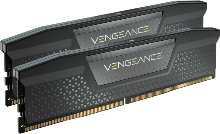 Corsair Kit 32GB (2 x 16GB) DDR5 6000MHz Vengeance Black CL36 image number 0