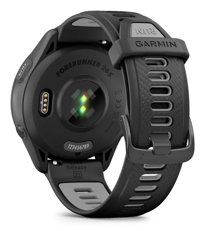 Smartwatch Garmin Forerunner 265 46mm Preto/Cinzento image number 6