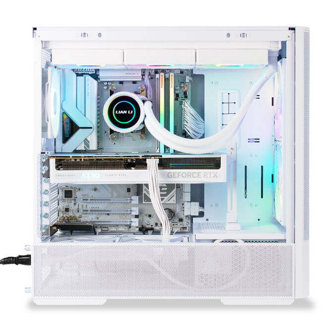 Ordenador King Mod Gamer-PC Ryzen 7 9800X3D 32GB DDR5 2TB RTX 5080 WiFi W11 - White Edition image number 1