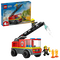 LEGO City: Cami&oacute;n de Bomberos con Escalera, 82 Piezas (60463)