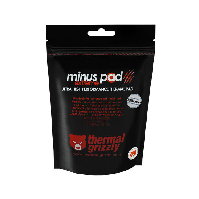 Thermal Pad Thermal Grizzly Minus Pad Extreme 100 x 100 x 1.0 mm image number 1