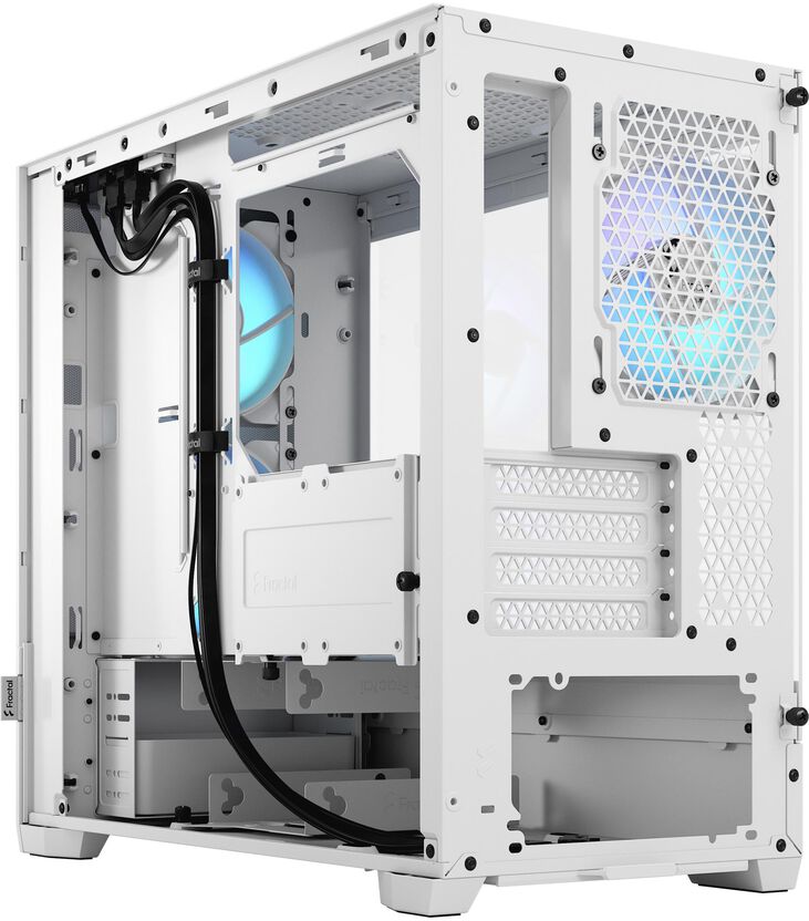 Torre Micro-ATX Fractal Design Pop Mini Air RGB White TG Clear Tint image number 7