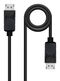Cable DisplayPort 1.4 Nanocable CCS, DP/M-DP/M, Negro, 2.0 M
