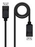 Cable DisplayPort 1.4 Nanocable CCS, DP/M-DP/M, Negro, 2.0 M image number null