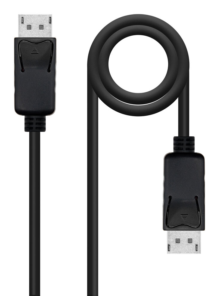 Cable DisplayPort 1.4 Nanocable CCS, DP/M-DP/M, Negro, 2.0 M image number 0