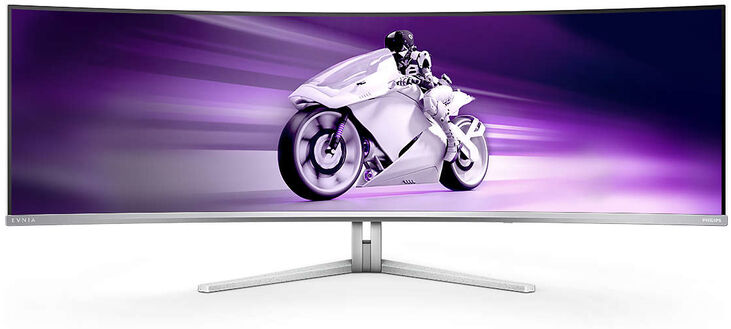 Monitor Curvo Gaming Philips EVNIA 49" 49M2C8900L QD-OLED Dual QHD 144Hz 0.03ms c/Ajuste Alt. image number 1