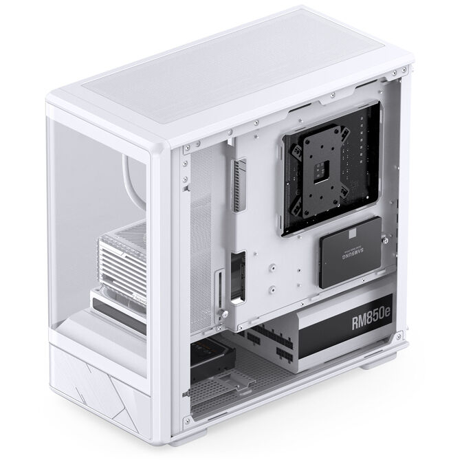 Caja Micro-ATX Jonsbo D200 Vidrio Templado Blanco image number 9