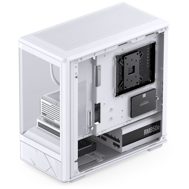 Caja Micro-ATX Jonsbo D200 Vidrio Templado Blanco image number 9