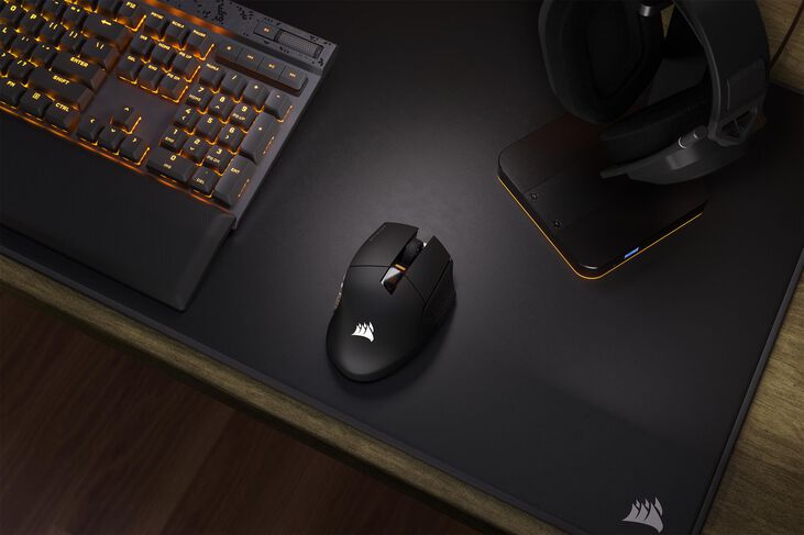 Ratón Corsair Scimitar Elite RGB MOBA/MMO Wireless Negro image number 1