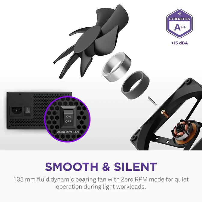 Fuente Alimentaci&oacute;n NZXT 750W Core 80+ Gold ATX 3.1 PCIe 5.1 image number 4