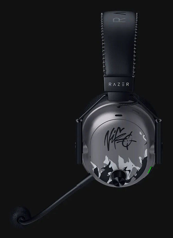 Auriculares Razer BlackShark V3 Pro Wireless/Bluetooth Negro NiKo Ed. image number 4