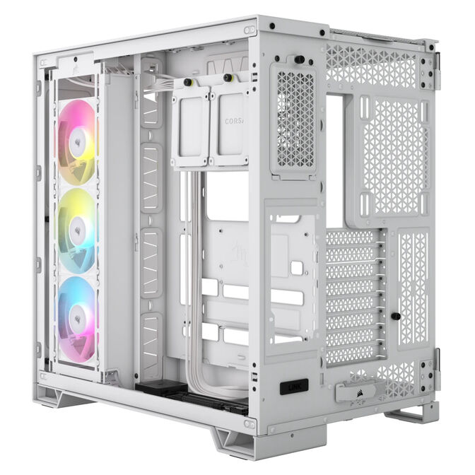 Torre ATX Corsair iCue LINK 6500X Blanco Cristal Templado image number 4