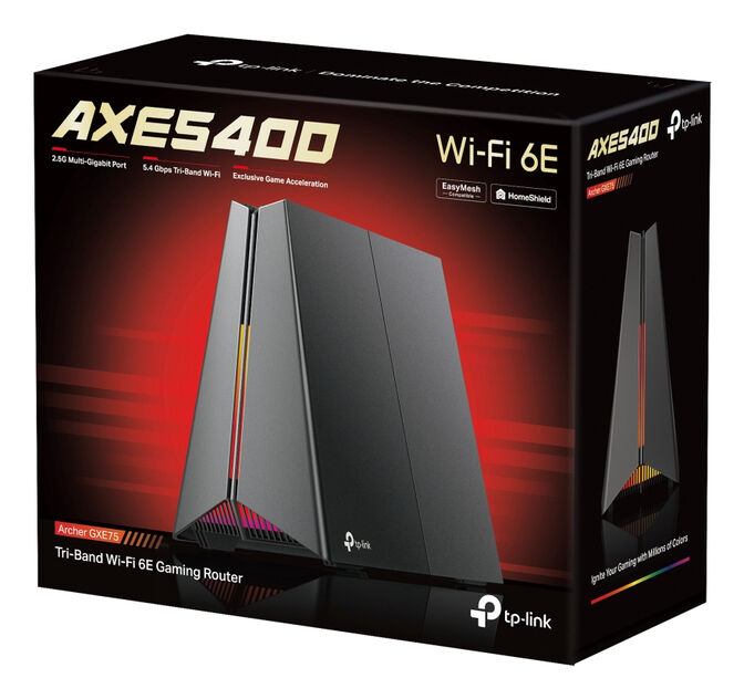 Router Gaming TP-Link Archer GXE75 AXE5400 Tri-Band WiFi 6E Mesh 2.5GbE image number 6