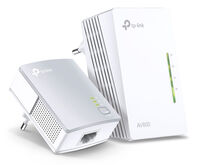 Powerline TP-Link TL-WPA4221 KIT AV600 Homeplug AV Fast Ethernet Wi-Fi 300Mbps