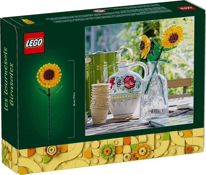 LEGO Botanicals: Girasoles, 191 Piezas (40524) image number 1