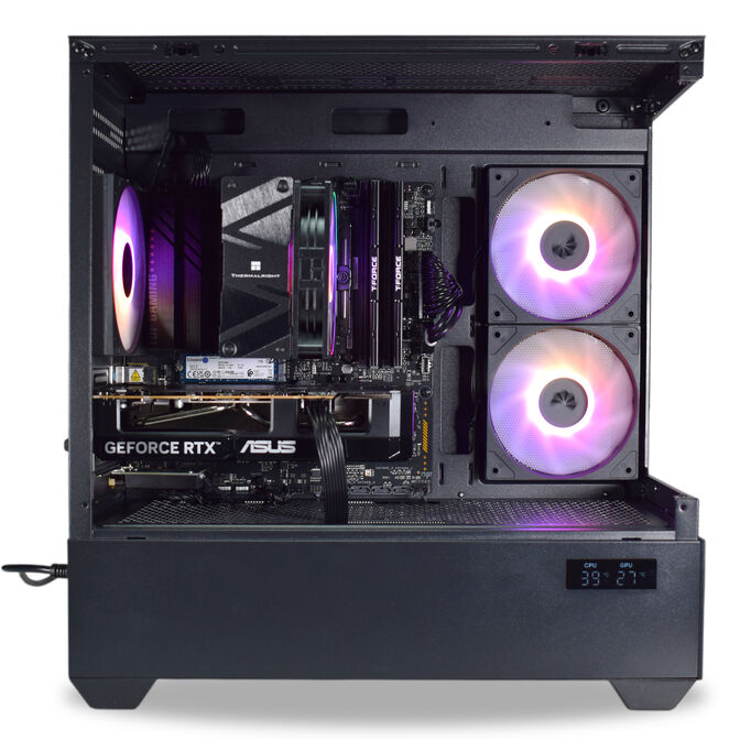 Ordenador AURA Gamer-PC Ryzen 5 7500F 16GB DDR5 1TB RTX 5060 WiFi W11 image number 2