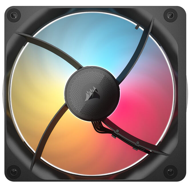 Ventilador Corsair iCUE Link RX140 II RGB PWM Negra 140mm image number 1