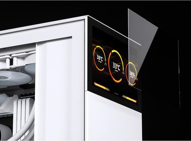 Portable Monitor LCD TFT 8" Jonsbo DS8 Blanco image number 7