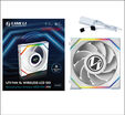 Ventilador Lian Li UNI FAN SL120 LCD Wireless RGB Reverse Blade PWM Blanco 120mm image number null