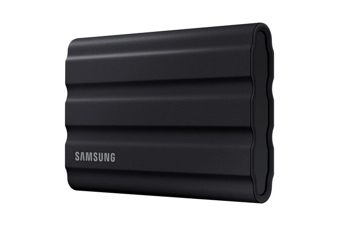 SSD Externo Samsung T7 Shield 1TB USB3.2 Gen2 Negro (1050/1000MB/s) image number 2