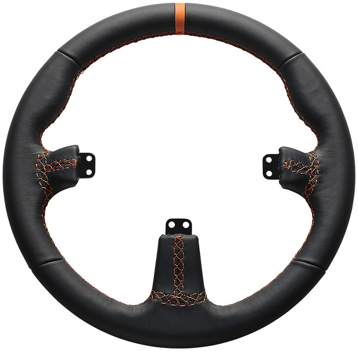 Asetek SimSports GT Rim - Round, Leder image number 1