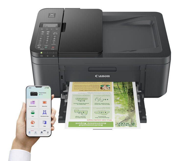 Multifuncional Canon PIXMA TR4755i Wi-Fi Negro image number 1