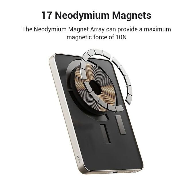 Power Bank Magn&eacute;tica Xiaomi Super Slim 5000 mAh 22.5 W Violeta image number 3