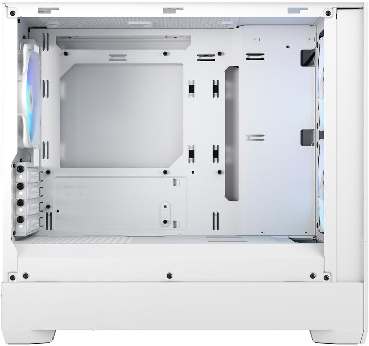 Torre Micro-ATX Fractal Design Pop Mini Air RGB White TG Clear Tint image number 10