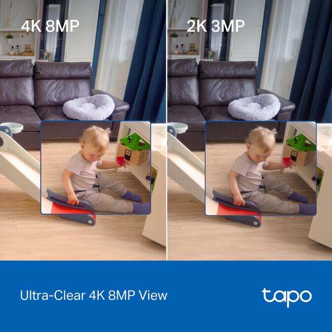 C&aacute;mara de Vigilancia TP-Link Tapo C260 4K Pan/Tilt AI Home Security Wi-Fi image number 6