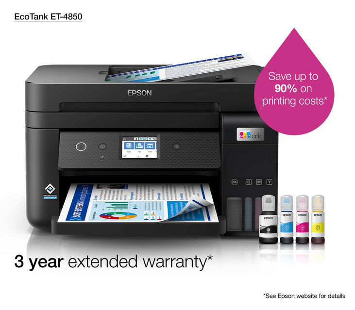 Multifuncional Epson EcoTank ET-4850 Wi-Fi image number 25