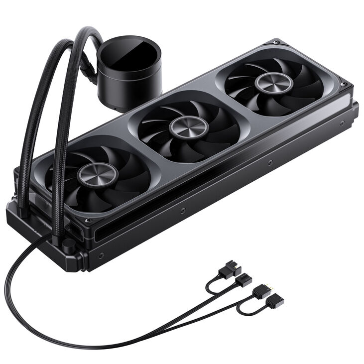 Kit Refrigeración Líquida Jonsbo TH-360 ARGB Preto - 360mm image number 10
