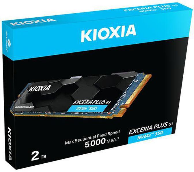 SSD Kioxia Exceria Plus G3 1TB M.2 NVMe Gen 4.0x4 (3900/5000MB/s) image number 3