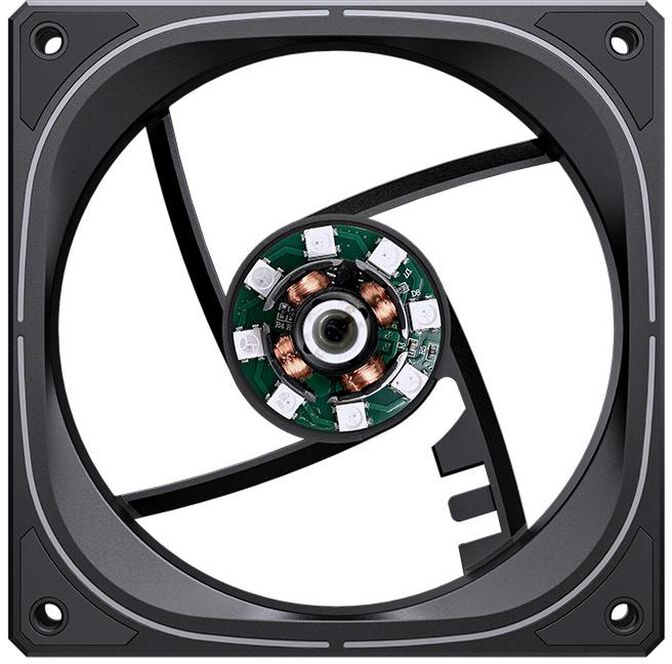 Ventilador Jonsbo FR-505 ARGB Invertido PWM Negro - 120mm image number 8