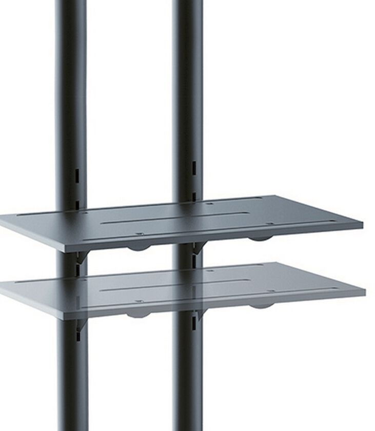 Soporte Móvel Tooq Tilt Ajustable 37" a 70" Max. 50kg Negro image number 5