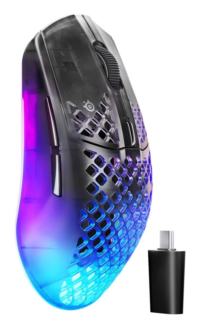 Rato Steelseries Aerox 3 Wireless/Bluetooth Gen2 Shadow image number 0
