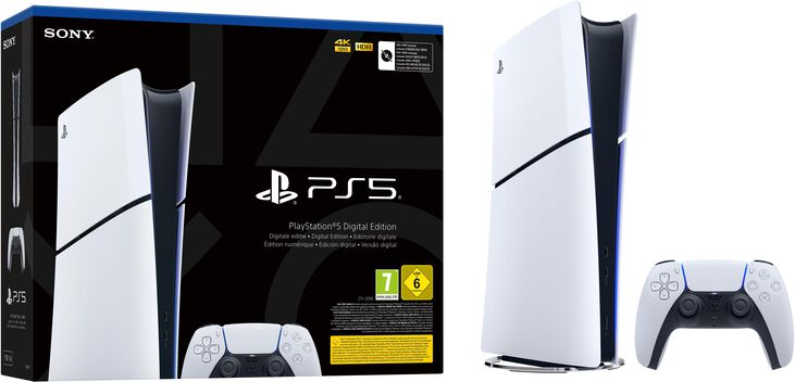 Consola Sony Playstation 5 Slim Edición Digital 1TB image number 0