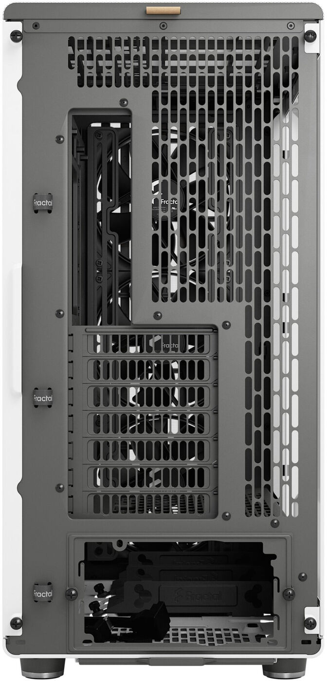 Torre E-ATX Fractal Design North XL Chalk White TG Clear Reverse Connector image number 13
