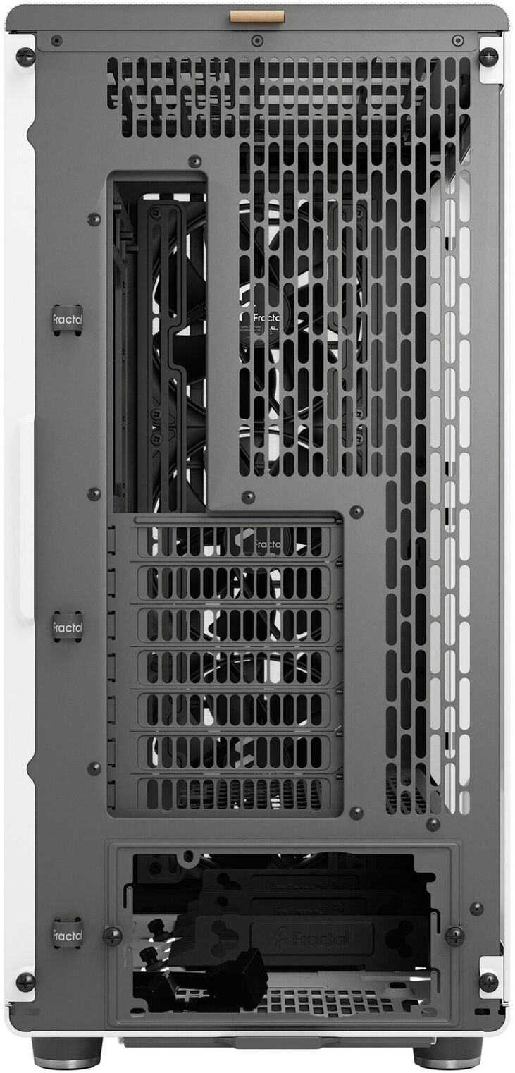 Torre E-ATX Fractal Design North XL Chalk White TG Clear Reverse Connector image number 13