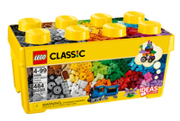 LEGO Classic: Caja de Ladrillos Creativos Mediana, 484 Piezas (10696)