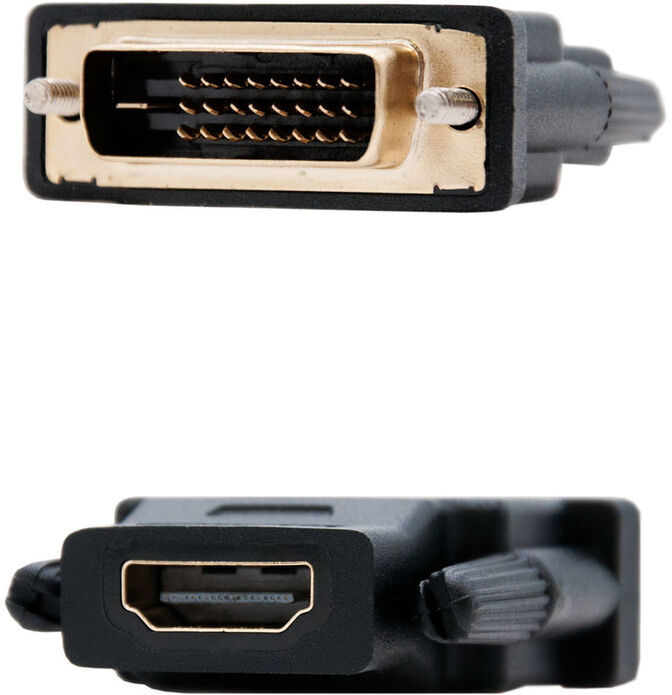 Adaptador NanoCable DVI 24/1/M para HDMI/F image number 2