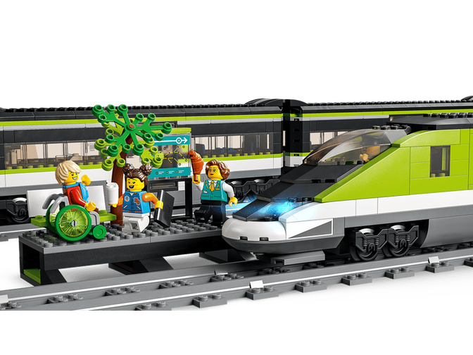 LEGO City: Tren de Pasajeros de Alta Velocidad, 764 Piezas (60337) image number 3