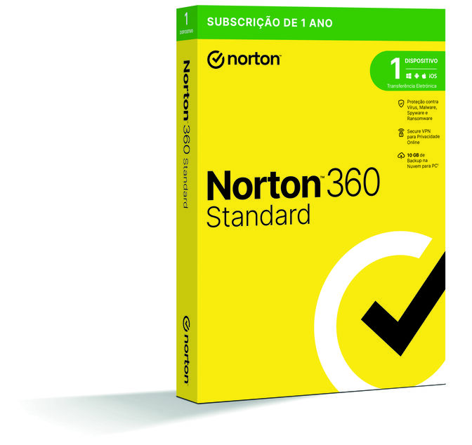 Norton 360 Standard 10GB (1 usuario / 1 dispositivo / 1 a&ntilde;o) image number 0