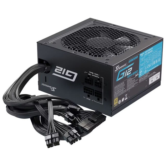 Fuente Seasonic G12 GM-650W 80+ Gold image number 4