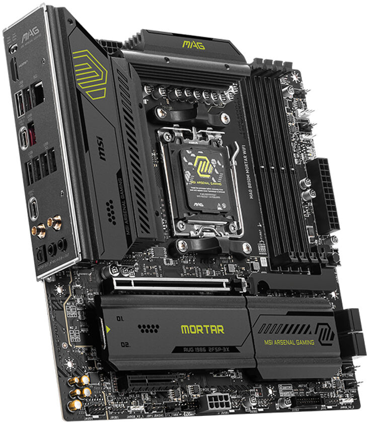 Placa Base MSI B850M GAMING PLUS WIFI image number 3