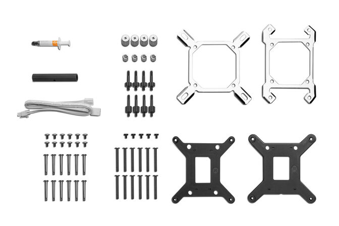 Kit Refrigeraci&oacute;n L&iacute;quida EKWB AIO Nucleus CR240 Lux D-RGB - Blanco image number 8
