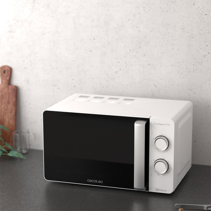Microondas Cecotec ProClean 3110 Inox con Grill 20L image number 4