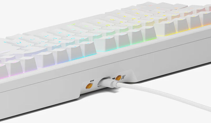 Teclado Mecânico Glorious GMMK 3 HE 100% Blanco - Fox HE Switch (US) image number 2