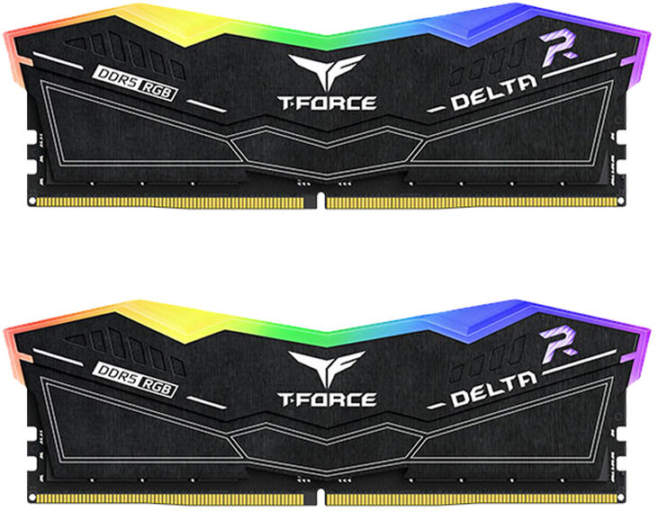 Team Group Kit 32GB (2 x 16GB) DDR5 6000MHz Delta RGB Negro CL30 image number 0