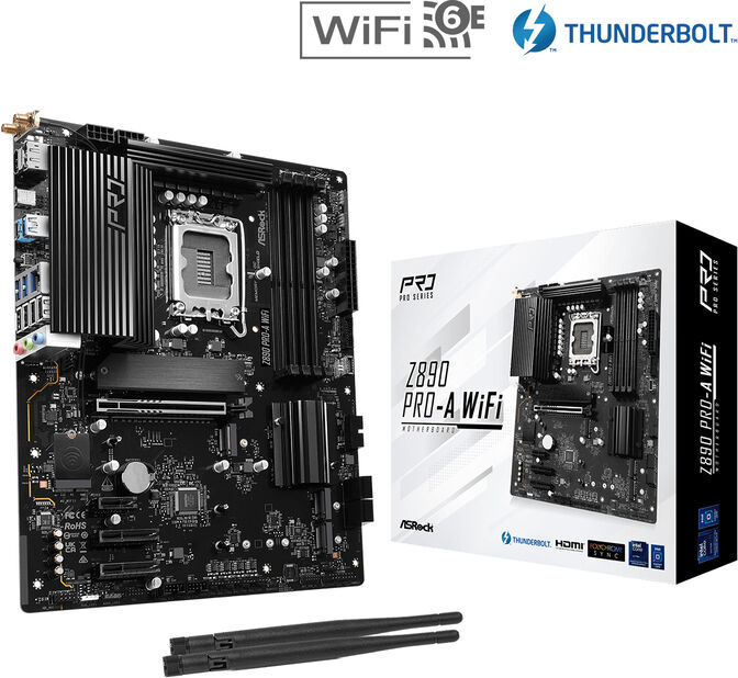 Placa Base ASRock Z890 Pro-A WiFi image number 5