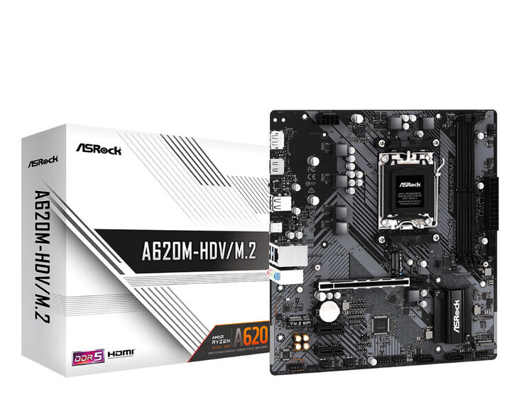 Placa Base ASRock A620M-HDV/M.2 image number 5
